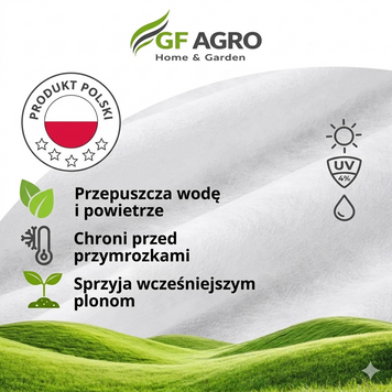 Агроволокно белое плотность 42 г/м&sup2; 3,2x100 м &mdash; GF Agro (71-674) 71-674 фото