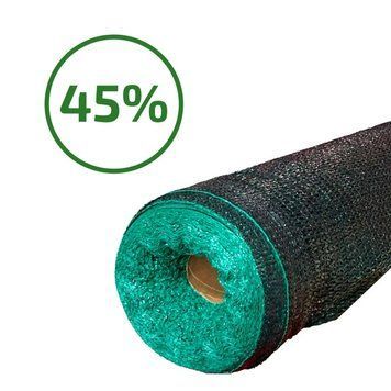 Сітка затіняюча темно-зелена 45% 5x8м Пакет // Agrimpex 72-4558 фото
